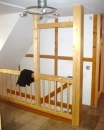 Treppengeländer aus Holz
