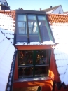 Dachgaube mit Fenstern